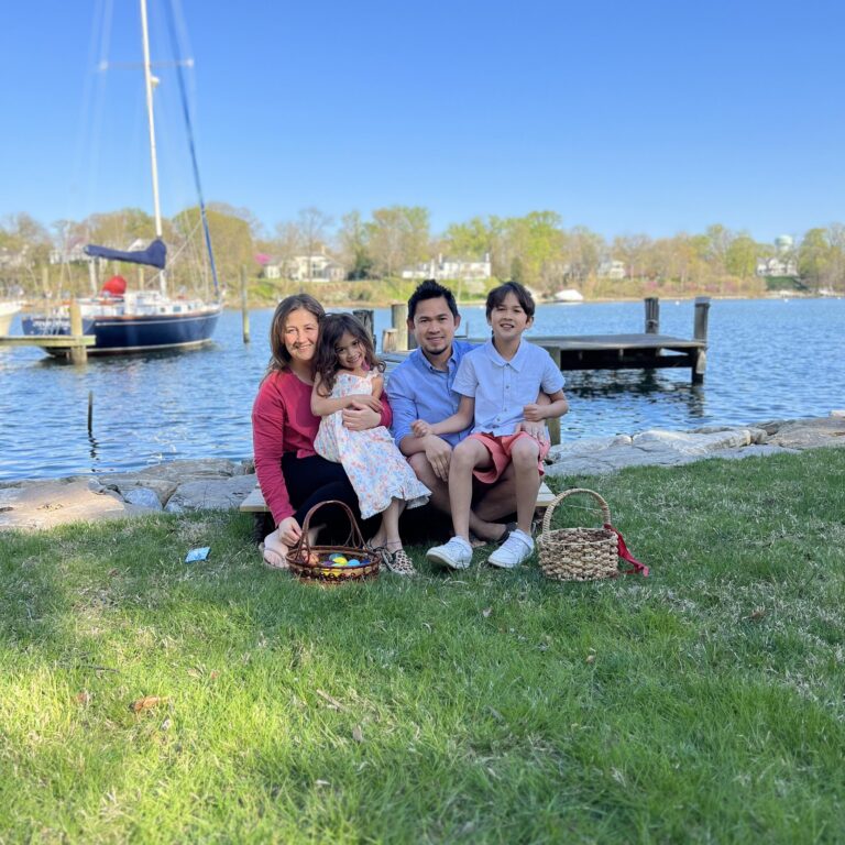 family photo pier